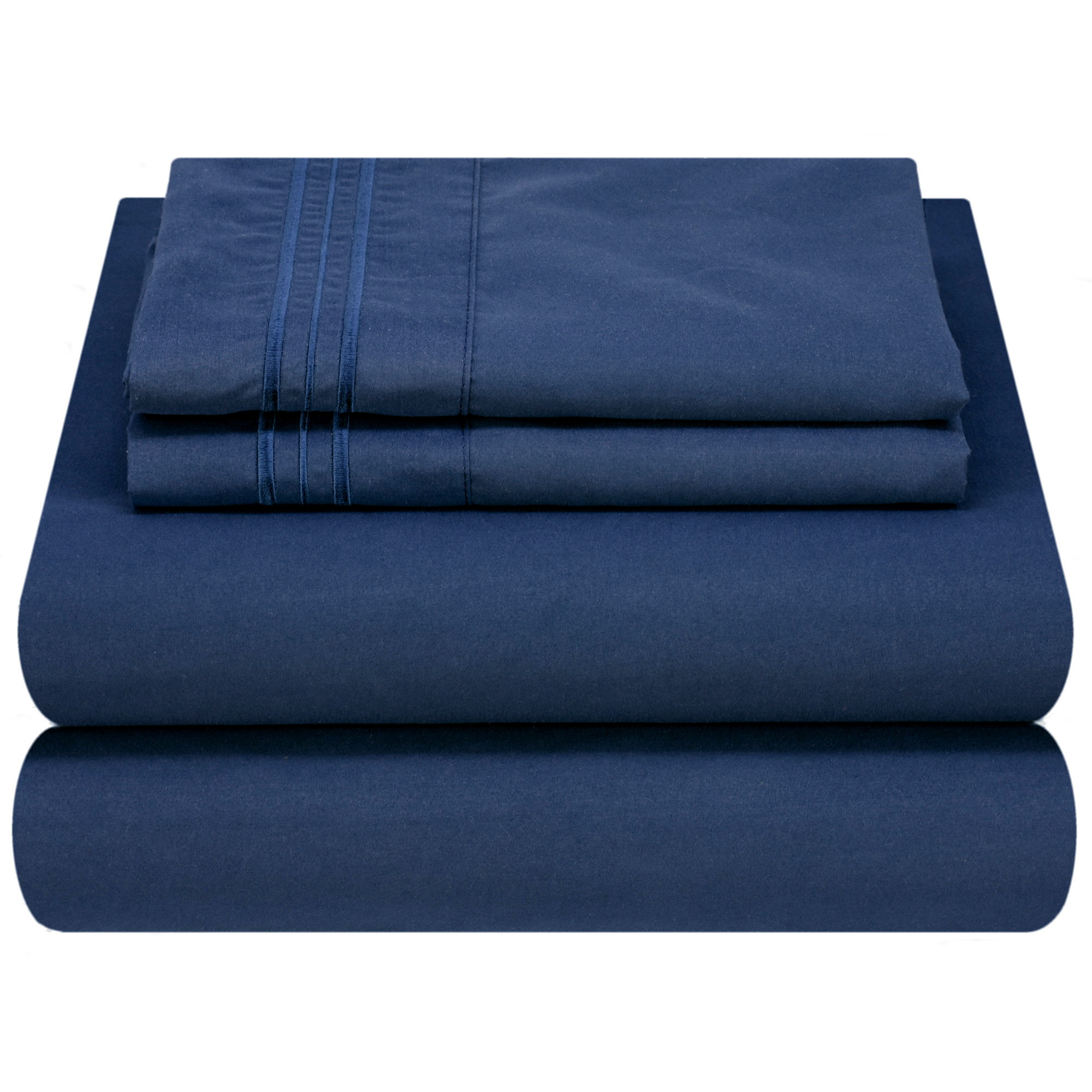 Crayola Navy Blue Microfiber Sheet Set