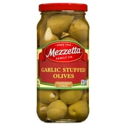 Mezzetta Garlic Stuffed Olives, 10 oz Dr. Wt. Jar