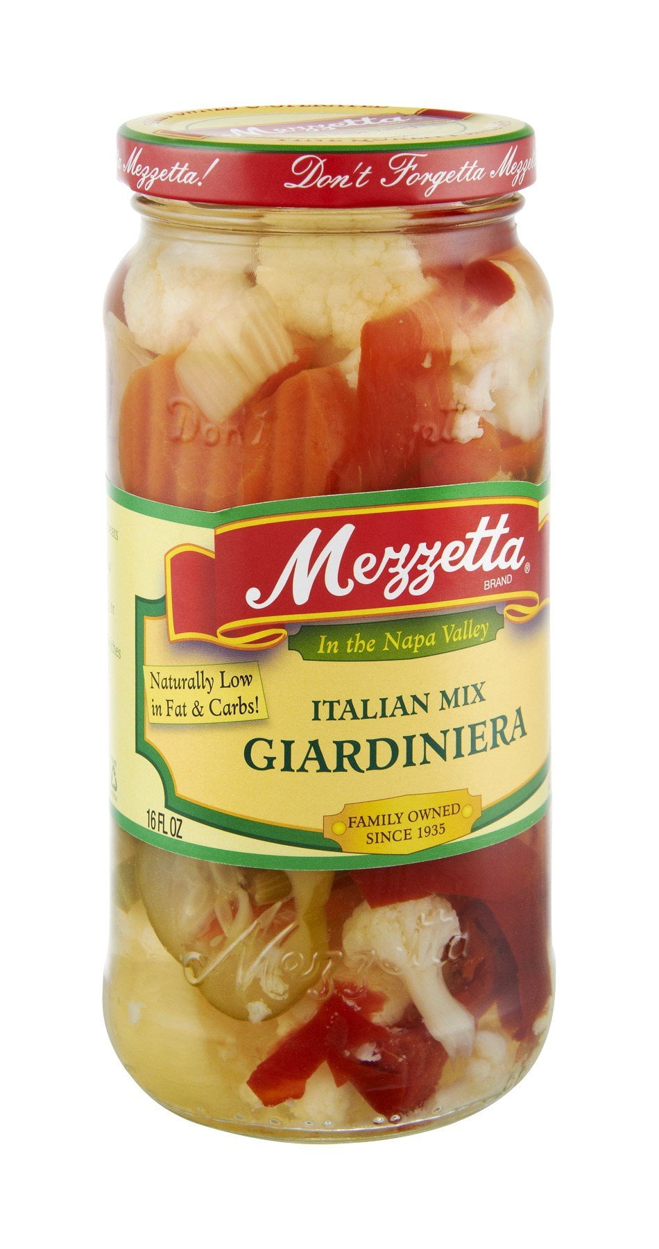 Mezzetta Giardiniera 16 fl oz Jar (Pack of 16)
