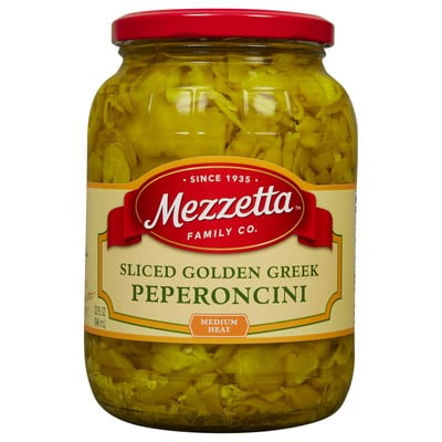 (Pack Of 6) Mezzetta Golden Greek Deli Sliced Pepperoncini 32 Oz