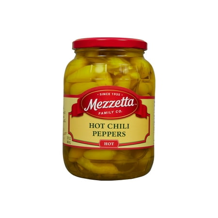 Mezzetta Hot Chili Peppers, 32 oz Jar