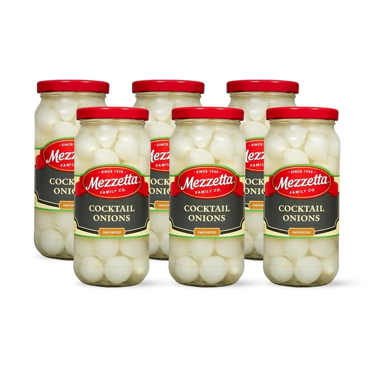 Mezzetta Imported Cocktail Onions, 16 oz (Pack of 6) - Walmart.com