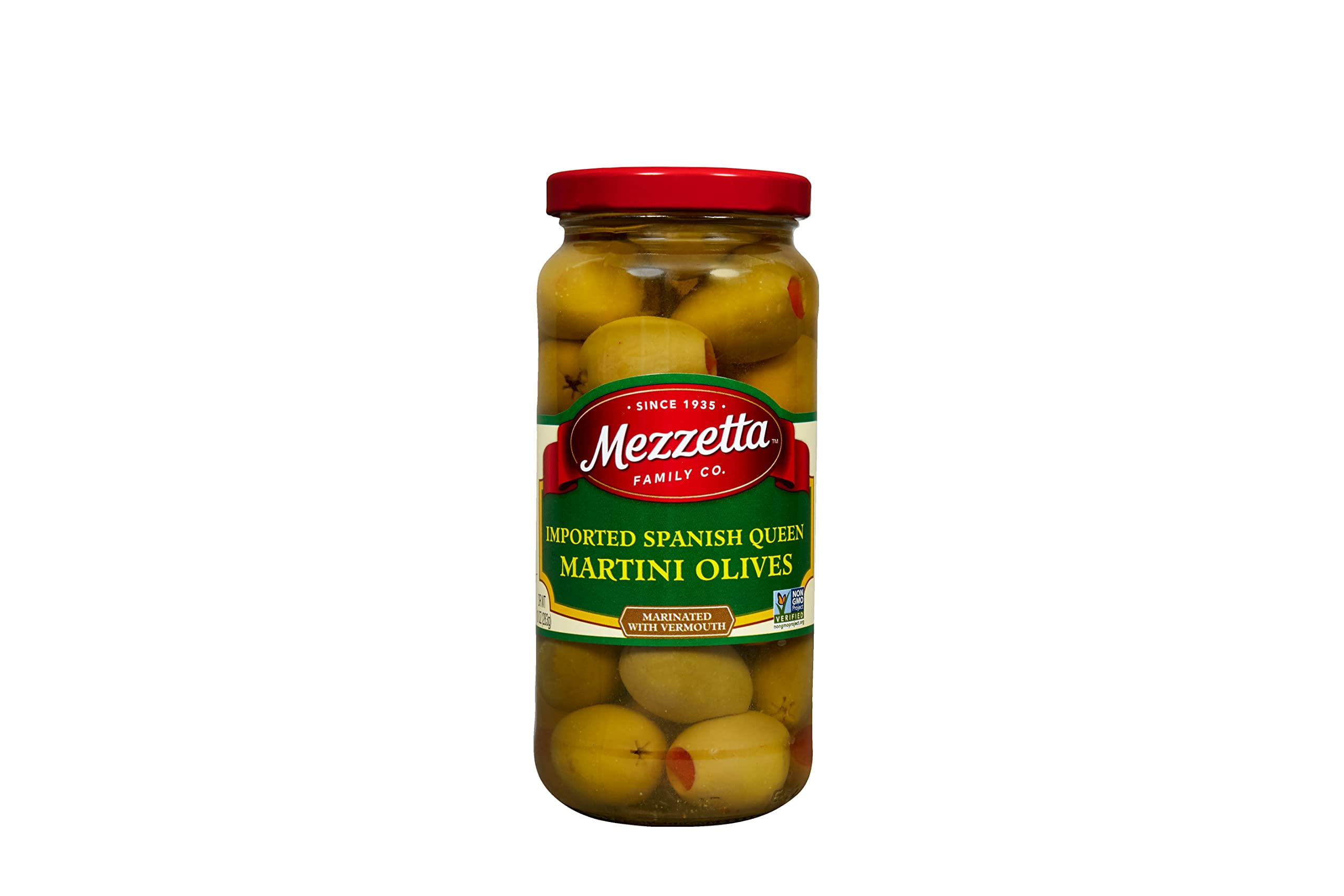 Mezzetta Imported Spanish Queen Martini Olives 10 Oz (Pack Of 6