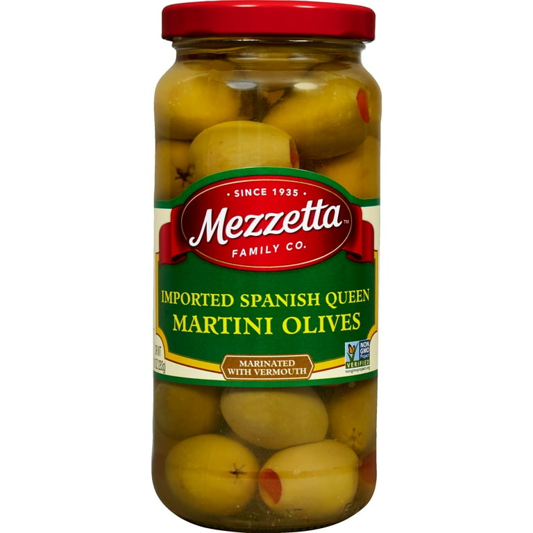 Mezzetta Mediterranean Marinated Imported Spanish Queen Martini