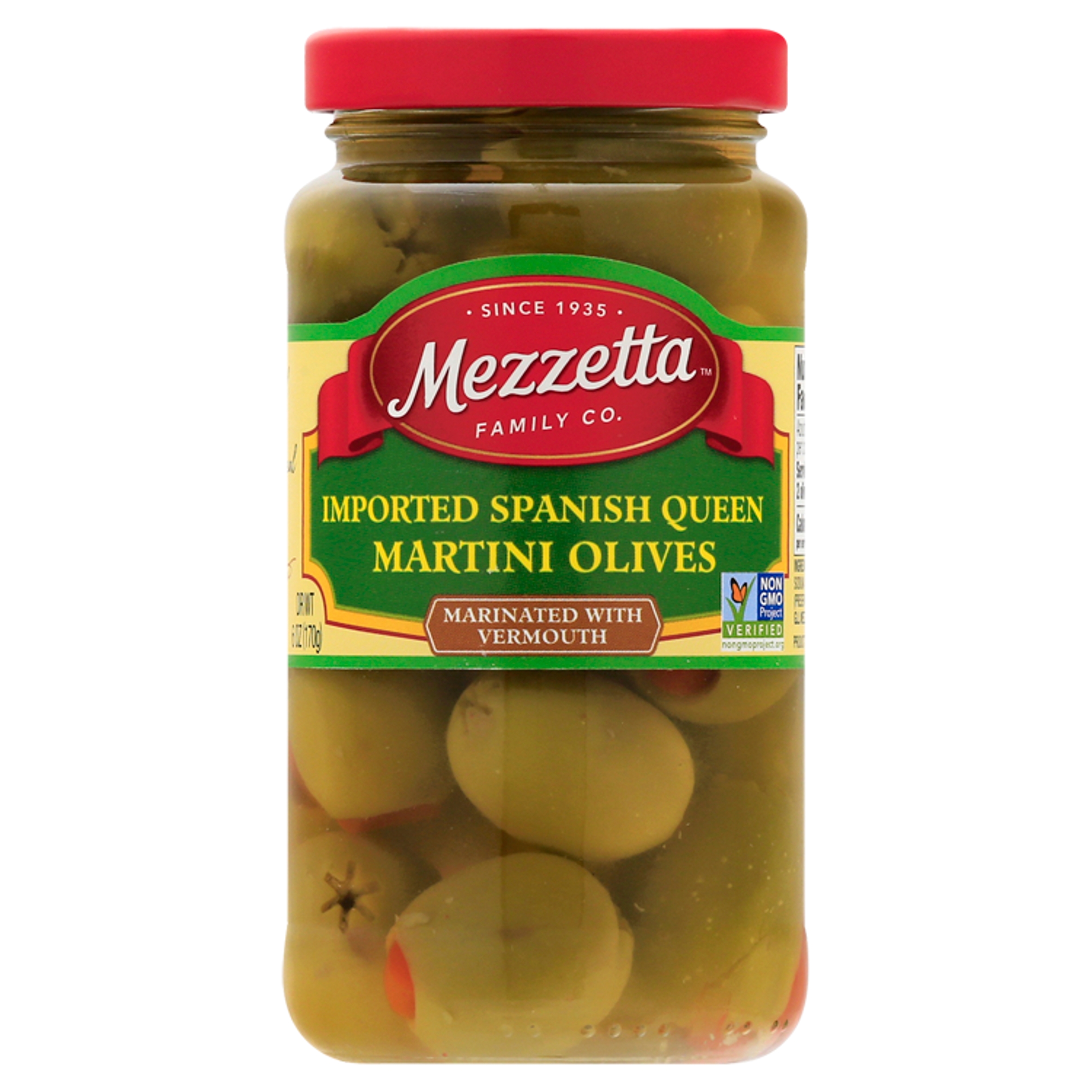 Mezzetta Imported Spanish Queen Martini Olives, 6.0 OZ