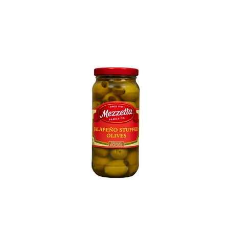 Mezzetta Jalapeno Stuffed Olives, 10.0 OZ