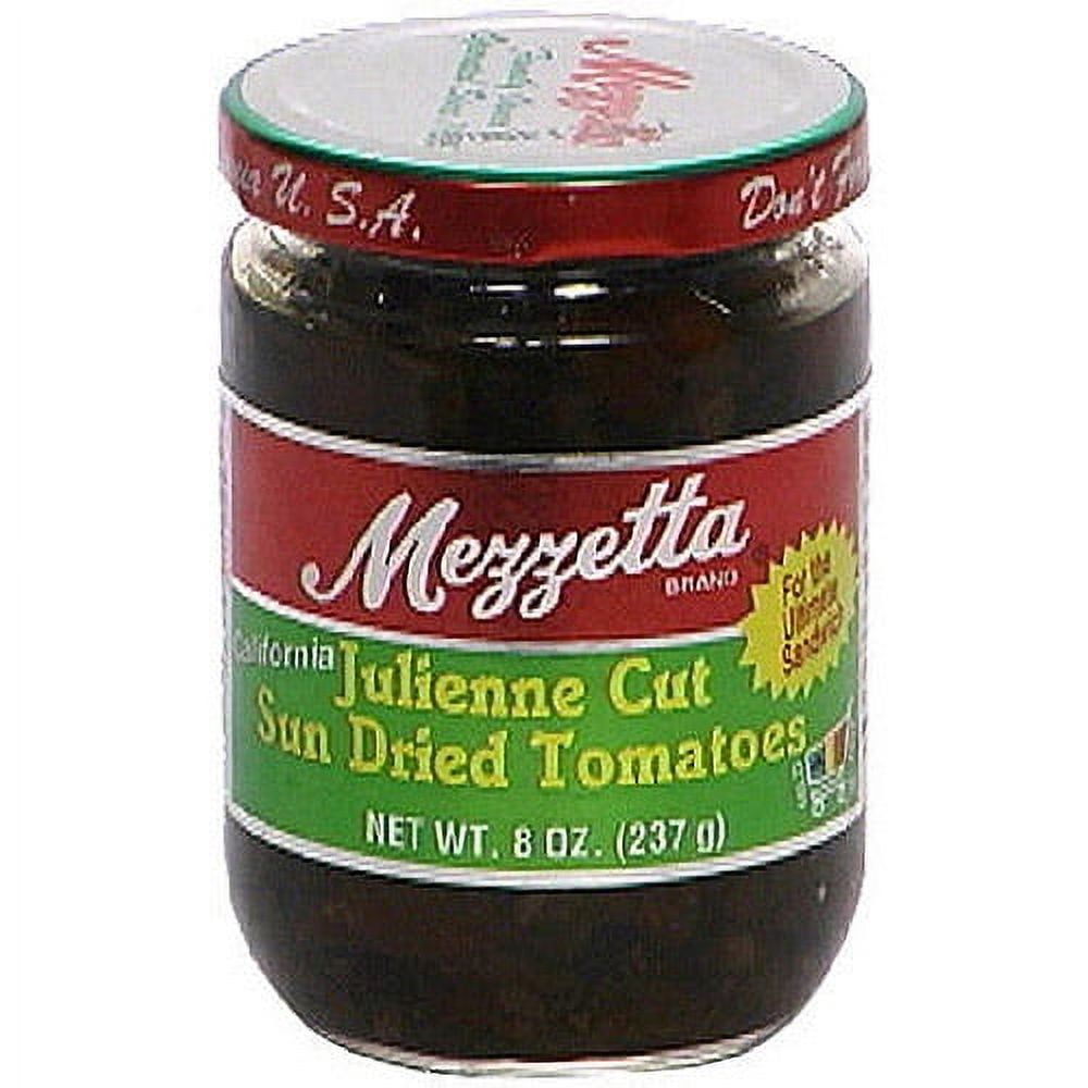 Mezzetta Julienne Cut Sun-Ripened Dried Tomatoes, 8 oz (Pack of 6)