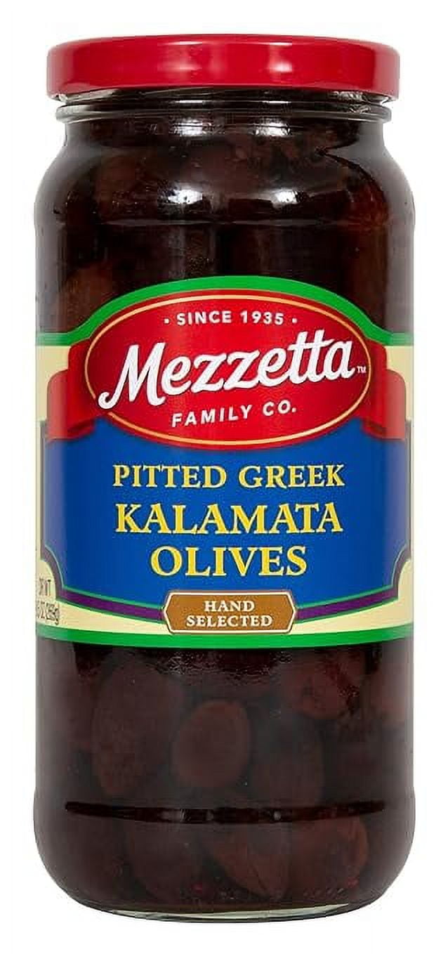 Mezzetta Kalamata Olives, Pitted, 9.5 Ounce