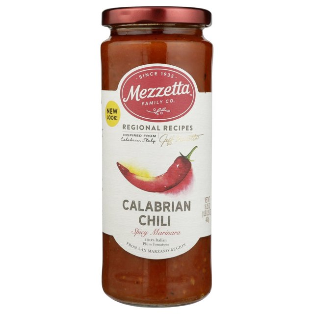 Mezzetta Marinara Calabrian Chili And Garlic, 16.25 Oz