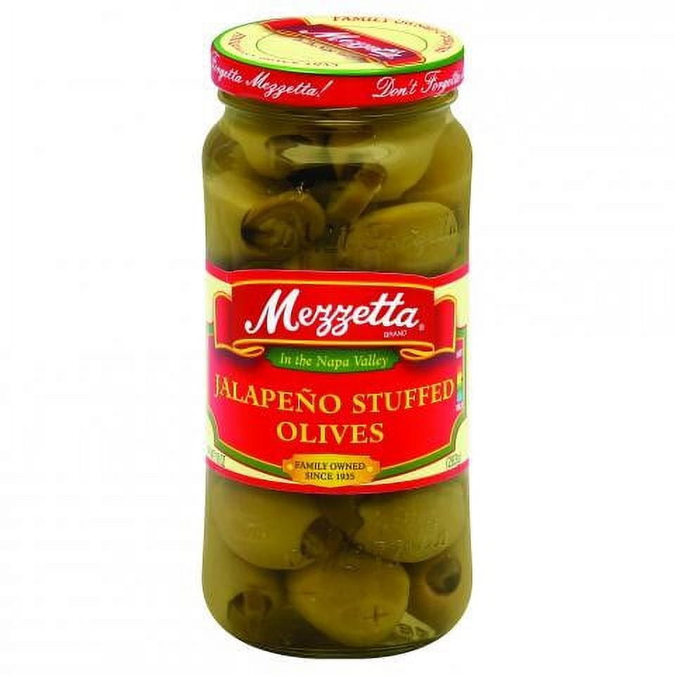Mezzetta Olive Stuffed Jalapeno - 10 oz (Pack of 10)