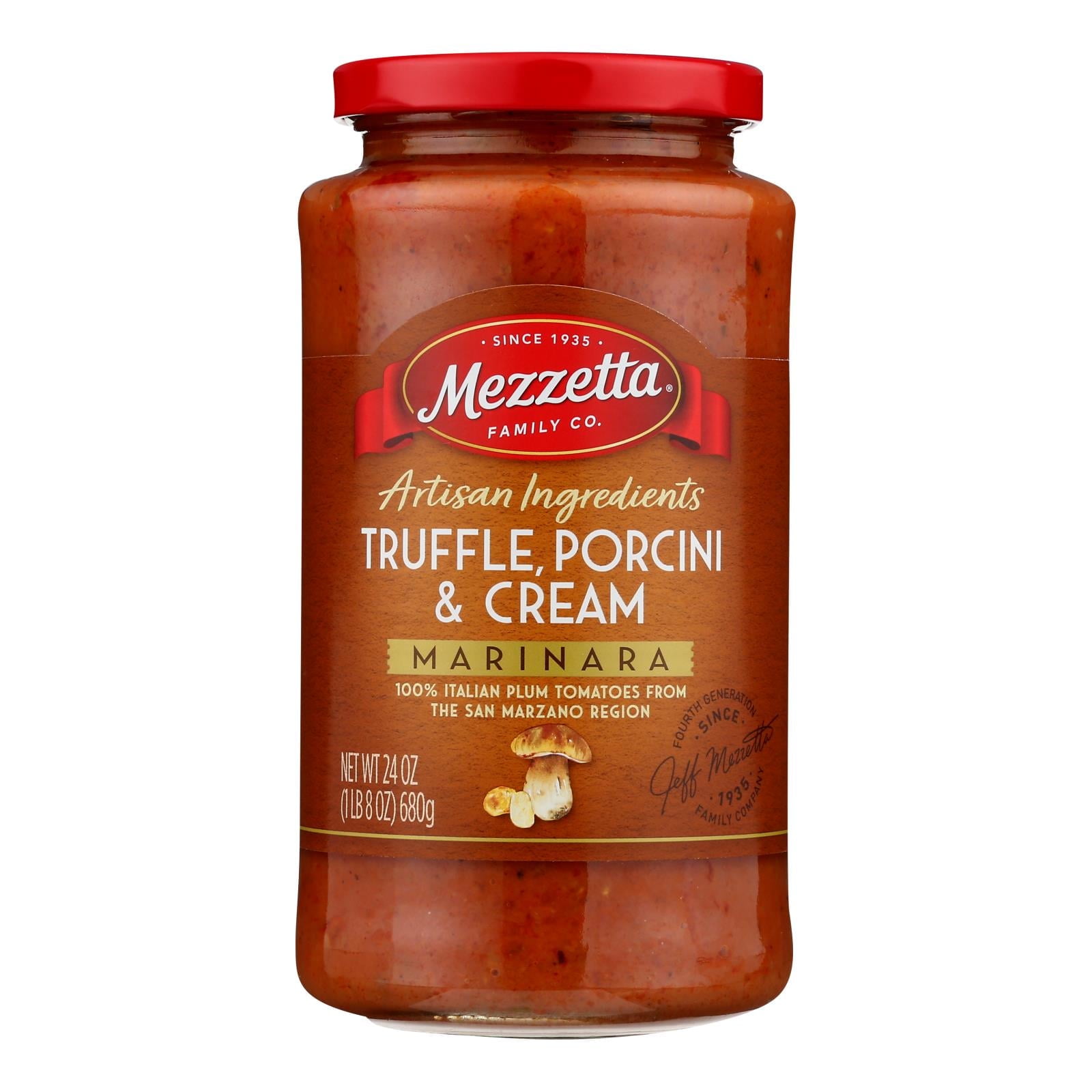 Mezzetta Pasta Sauce Trfl Porcni Cream Case of 624 OZ