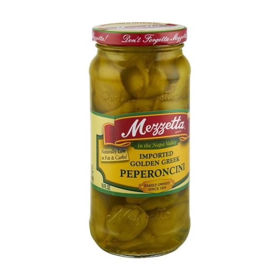 Mezzetta Peperoncini Greek, 16 fl oz (Pack of 2)