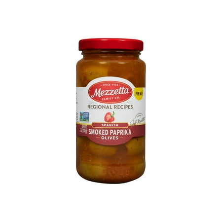 Mezzetta Regional Recipes Spanish Smoked Paprika Olives, 5 oz