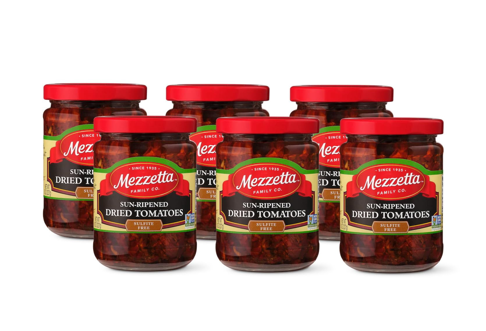 Mezzetta - Sun-Dried Tomatoes in Olive Oil - 8 Oz, Case of 6 - Walmart.com