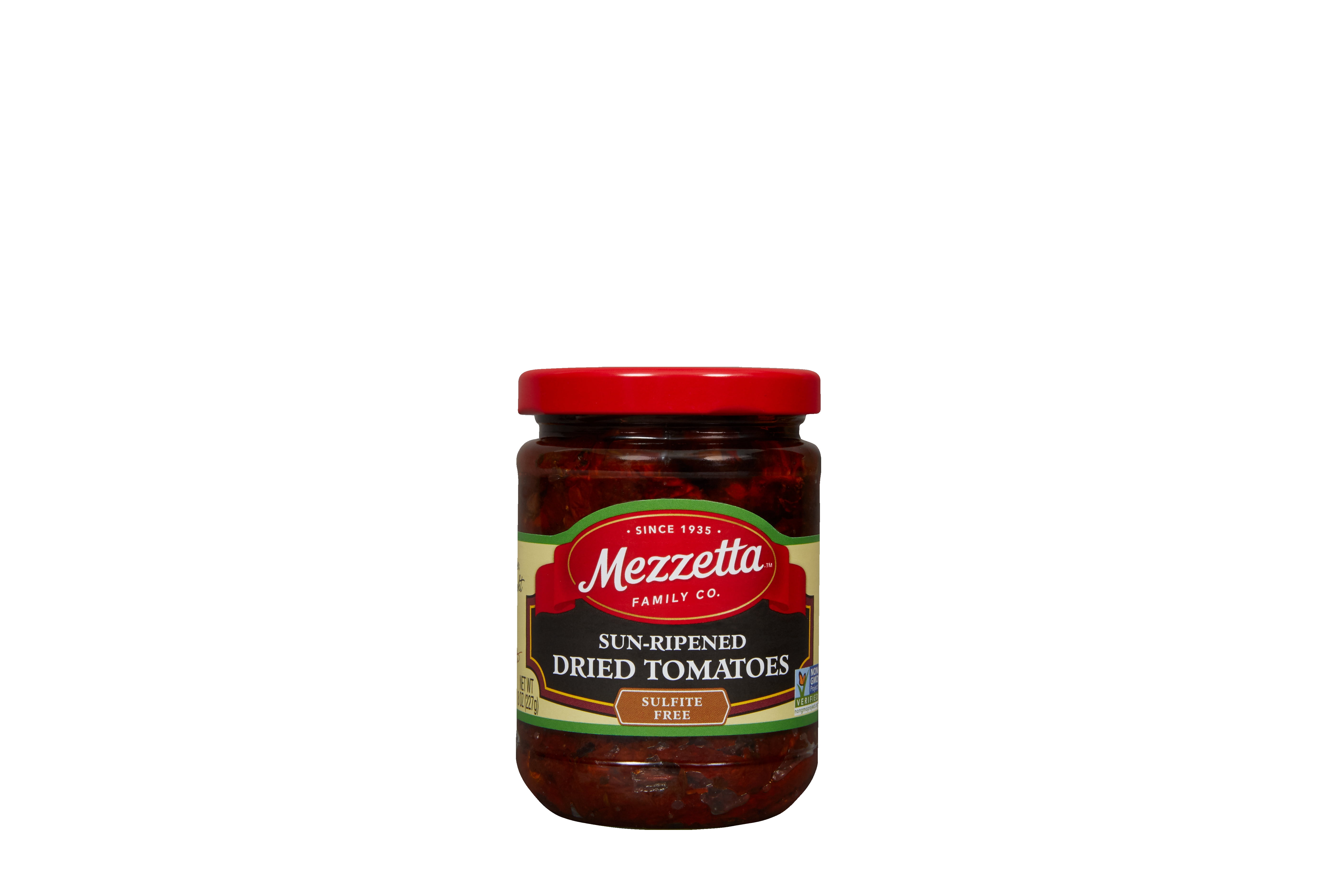 Mezzetta SunRipened Dried Tomatoes Sulfite Free 8 fl oz Jar