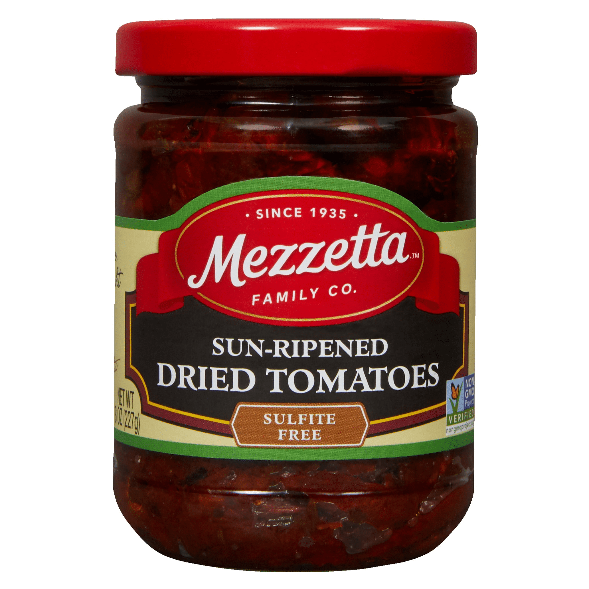 Mezzetta SunRipened Dried Tomatoes Sulfite Free, 8 oz Jar