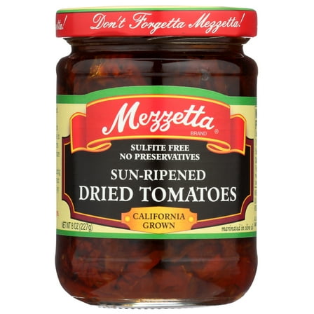 Mezzetta Sun-Ripened Dried Tomatoes Sulfite Free, 8 oz Jar
