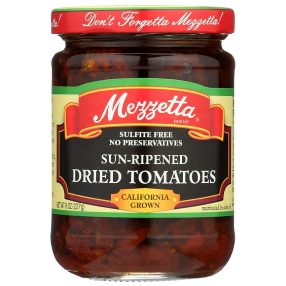 Mezzetta Sun-Ripened Dried Tomatoes Sulfite Free, 8 oz Jar