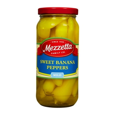 Mezzetta Sweet Banana Peppers, 16 fl oz Jar