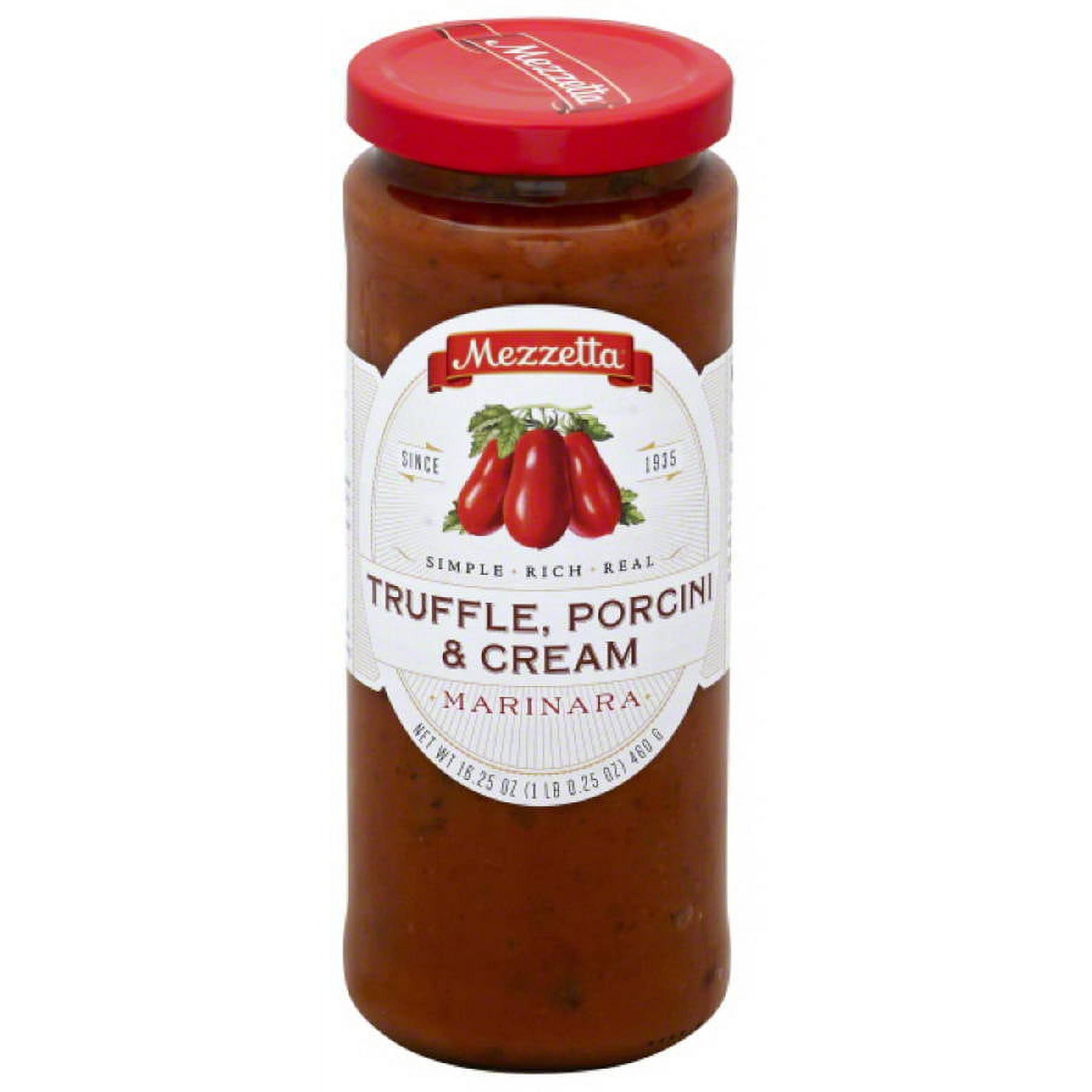 Mezzetta Truffle, Porcini & Cream Marinara, 16.25 oz, (Pack of 6