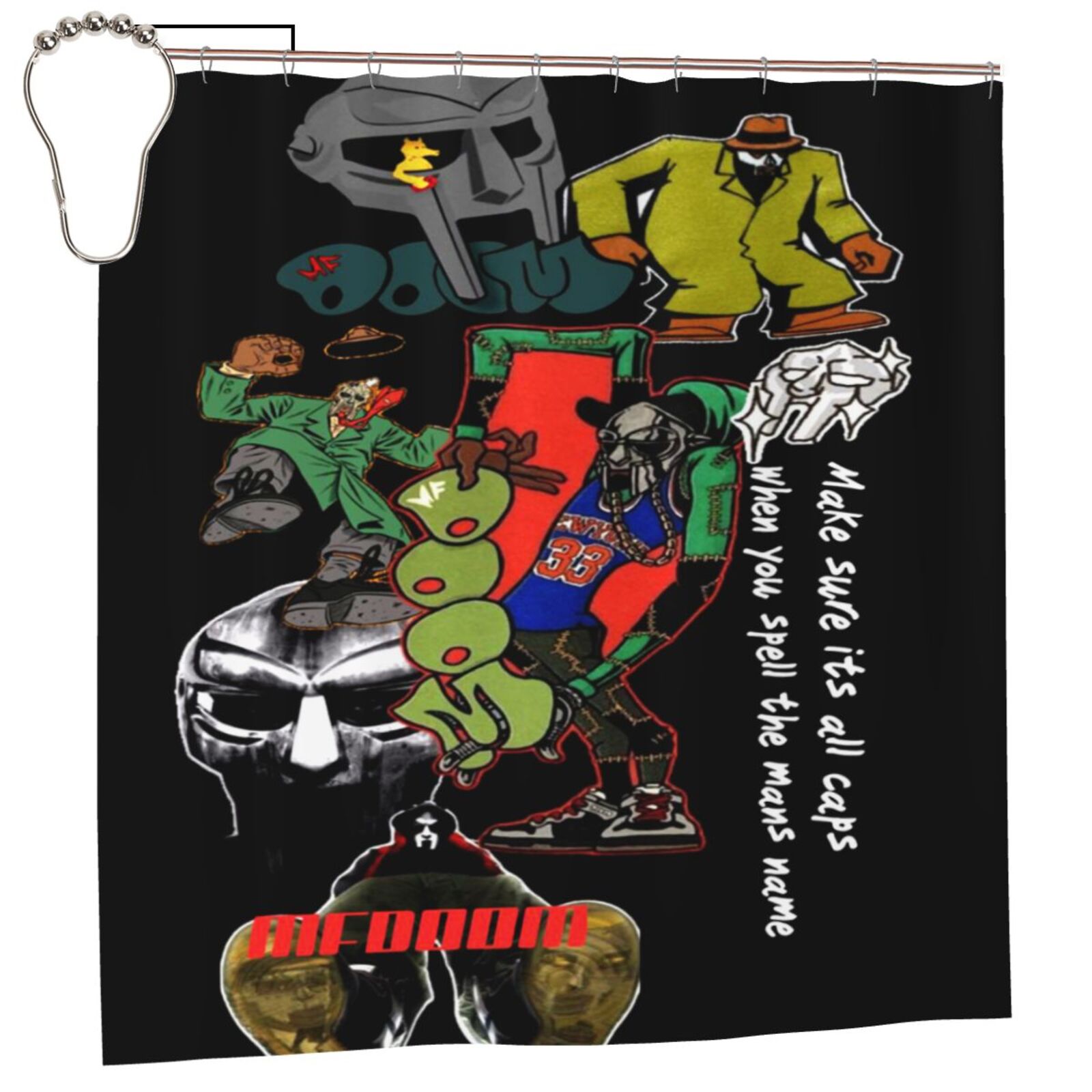 Shower Curtain-Little Murdermai
