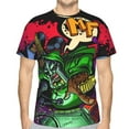 thumbnail image 1 of Mf Doom Unisex 3d Pattern Printed Short Sleeve T-Shirts Casual Graphics Tees Small, 1 of 7
