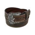thumbnail image 1 of Ariat Womens Ladies  Heavy Edge Stitch Belt L Brown, 1 of 4