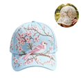 thumbnail image 1 of Mfakffe Breast Cancer Awareness Baseball Cap for Men Women Hummingbird October Support Hat Adjustable Casual Baseball Hat, 1 of 6