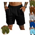 thumbnail image 1 of Mfakffe Mens Mesh Athletic Shorts Lightweight Quick Dry Drawstring Casual Workout Shorts Breathable Gym Running Sport Shorts with Side Pockets, 1 of 5