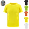thumbnail image 1 of Mfakffe Mens T-shirts Crew Neck Mesh Short Sleeve Tee Quick Dry Solid Color Athletic Top for Outdoor Running Hiking Training, 1 of 4
