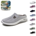 thumbnail image 1 of Mfakffe Orthopedic Shoes for Women Mesh Breathable Non Slip Sneakers Arch Support Relaxed Walking Shoes Comfortable Slip on, 1 of 5