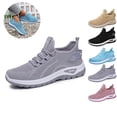 thumbnail image 1 of Mfakffe Orthopedic Shoes for Women Mesh Breathable Non Slip Sneakers Arch Support Trendy Running Shoes Lightweight Slip on, 1 of 4