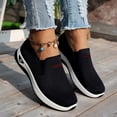 thumbnail image 1 of Mfakffe Orthopedic Shoes for Women Mesh Breathable Non Slip Sneakers Arch Support Trendy Walking Shoes Versatile Slip on, 1 of 4