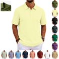 thumbnail image 1 of Mfakffe Polo Shirts for Men Casual Short Sleeve Collared Golf T Shirts, 1 of 5