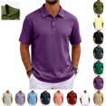 thumbnail image 1 of Mfakffe Polo Shirts for Men Casual Short Sleeve Collared Golf T Shirts, 1 of 5