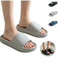 thumbnail image 1 of Mfakffe Shower Shoes Open Toe Non Slip Slides Comfortable Quick-Dry Slip on Sandals Lightweight Home Slippers, 1 of 5
