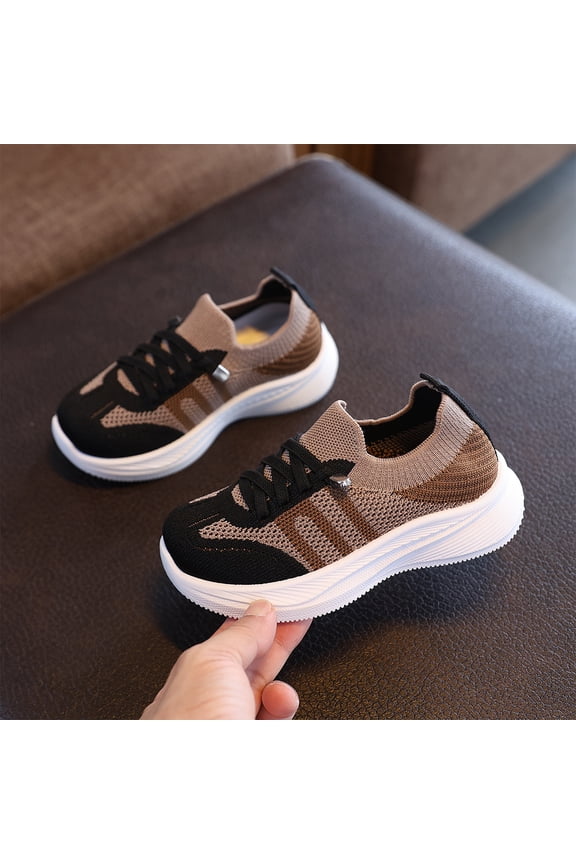 Toddler Orthopedic Shoes Casual Warm Sneakers Spring Breathable Sneakers Shoes for Kids Black 8 Toddler