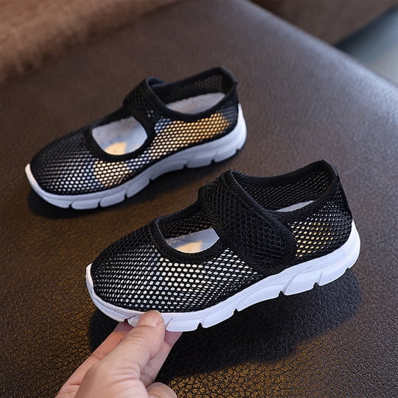 Mfakffe Toddler Orthopedic Shoes Versatile Fashion Breathable Sneakers Quick Dry Shoes for Kids Black 10 Little Kid