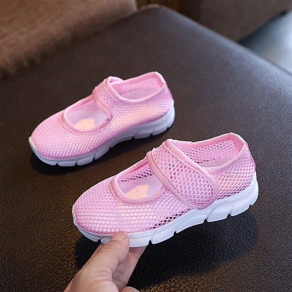 Mfakffe Toddler Orthopedic Shoes Versatile Fashion Breathable Sneakers Quick Dry Shoes for Kids Pink 1 Big Kid