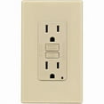thumbnail image 1 of Mfg C31-GFNT1-0PI Self-Test 15A GFCI Outlet With Screwless Wall Plate, Ivory, 1 of 1