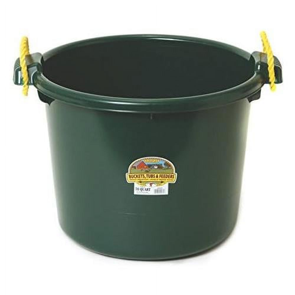 Mfg Inc Muck Tub Green 70 Quart PSB70GREEN
