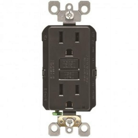 Mfg R04-GFNT1-0KE Outlet Gfci St 15A & 125V Black