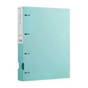 Mfigree Accordion File Organizer File Folder Test Paper Organizer Flipchart Folder A4 Insert Transparent Information Book Four Holes Punched Flipchart File Organizer for Office School