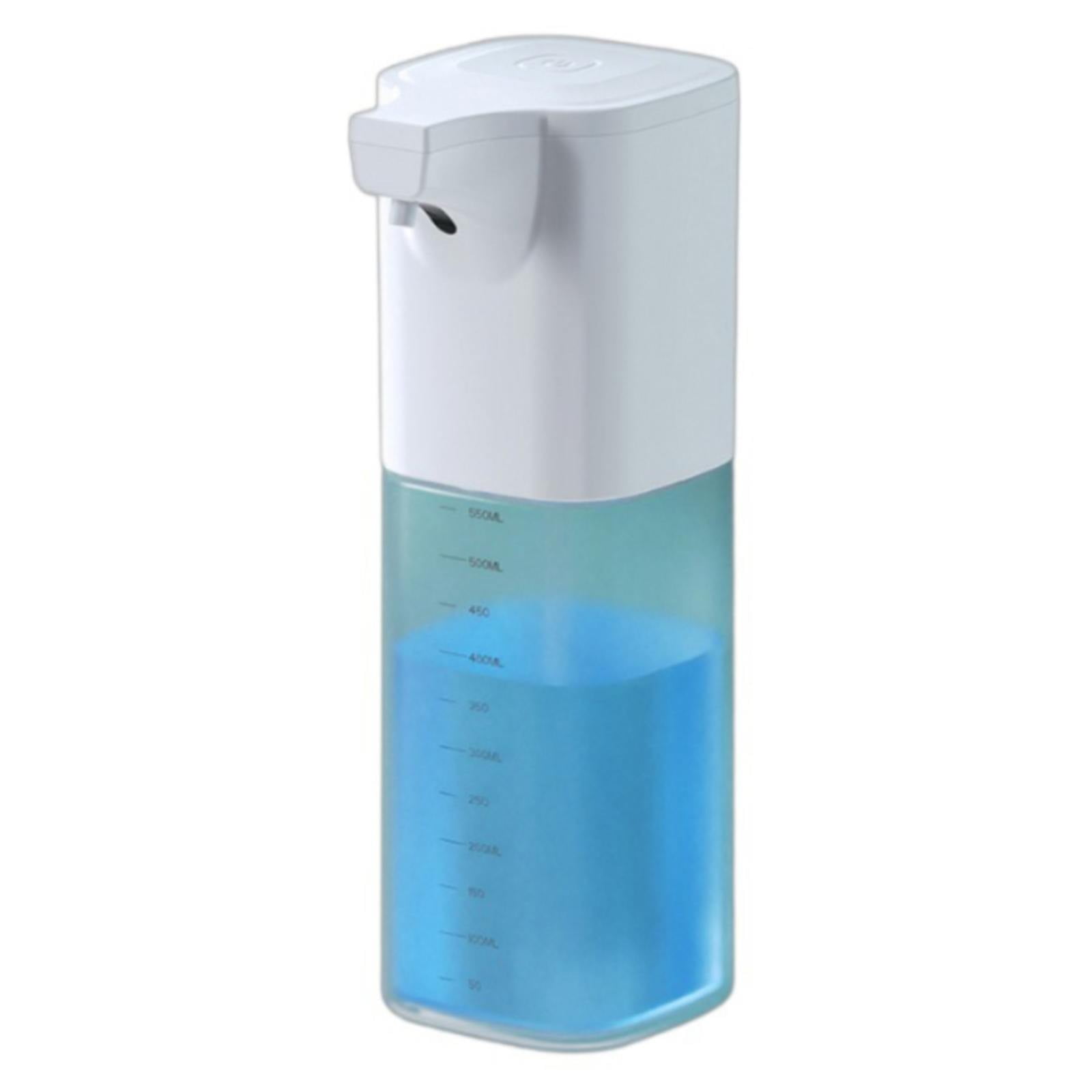 Mfigree Automatic Liquid Soap Dispenser Touchless Rechargeable 18.6oz/550ml With Wall Mount and 4 Adjustable Soap Hands Dish Soap Dispenser for Bathroom Kitchen