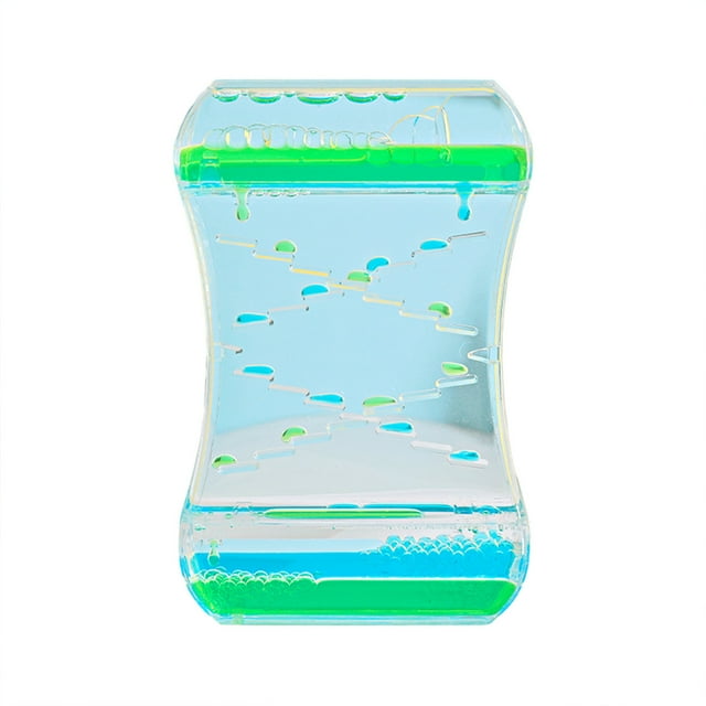 Mfigree Funnel Slide Shaped Liquid Motion Bubble Machine From The Bottom Up to Erupt Imitation Volcanic Toys Sensory Fidgets Toys 50ml,Suit for Boys & Girls 3-13 Years Old Birthday Gifts