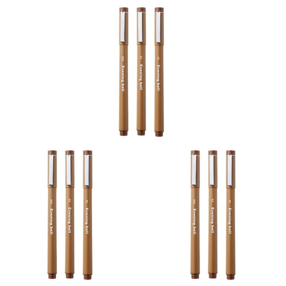 Mfigree Micro Fineliner Drawing Art Pens 3PCS Fine Line Waterproof Ink Set Artist Supplies Archival Inking Markers Liner Professional Sketch Outline Anime Sketching Artist Illustration