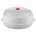thumbnail image 1 of Mfigree Microwave Oven Steamer, Multifunctional Microwave Vegetable Steamer with a Transparent Lid, Cookware Micro Wave Dish, Kitchen Cooking Steamers for Cooking Dumplings, Vegetable, 1 of 9