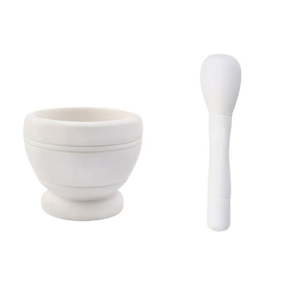 Mfigree Mixing Grinder Crusher Kitchen Bowl Smashing Tools-Wood Grain,for Garlic Ginger Spices Seeds Nuts Pepper Coffee Eco Friendly Manual Spice Crusher Bowl