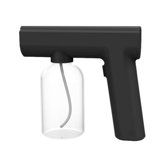 Mfigree Portable Fogger Machine Handheld Rechargeable Steam Sprayer for Home Garden Black Spray, Large Capacity Electric Fogger Machine Disinfection for Car School Home Hotel