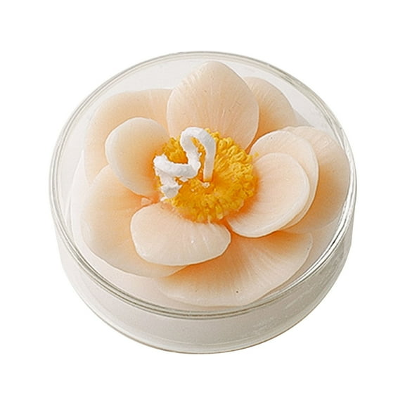 Mfigree Rose Flower Shaped Scented Candle Handmade Aroma Soy Wax Decorative Candle Table Photo Prop Birthday Gift Prefect for Meditation Stress Boosting Bath Yoga Mother's Day